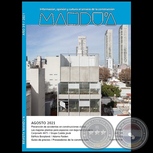 MANDUA Revista de la Construcción - Nº 460 - Agosto 2021